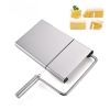 Cheese Slicer with Wire and Board- Stainless Steel