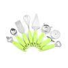 Kitchen Utensils 8 pieces Set- Stainless Steel with Silicone Handle