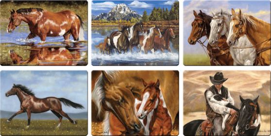 Horse Scenes Cutting Boards