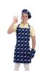 Guardinas OFFICIAL MLB 3-Piece Apron; Oven Mitt and Chef Hat Set