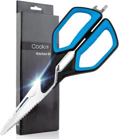 Cookit Kitchen Shears Heavy Duty Stainless Steel Chef Shears