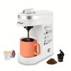 CHULUX Single Cup Coffee Maker Brewer for K-Cup & Ground & Tea Leaf,  Coffee Capsules & Pods, 6 to 12Oz Brew