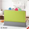 Plastic Cutting Board With Storage Shelf; Chopping Board Set With Color Coded Food Icon