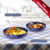 Kitchen Cookware Sets Nonstick Ceramic Bule