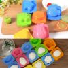 6PCS Cartoon Cute Boil Egg Mold/ Fish Car Heart Shape Egg Sushi Rice Mold/ Decorating Fondant Cake Tool