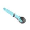 Non-stick Ice Cream Scoop with Easy TPR Material Trigger Release Spoon Anti-Freeze Plastic Lever Scoop