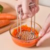 Stainless Steel Potato Masher Kitchen Gadget Red Potato Fruit Masher