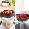 9 in 1 Multifunctional Cutting and Draining Basket for Vegetables with Household Potato Shredder