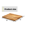 Teak Cutting Board 18 INCH; Pack of 5 Pieces