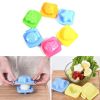 6PCS Cartoon Cute Boil Egg Mold/ Fish Car Heart Shape Egg Sushi Rice Mold/ Decorating Fondant Cake Tool