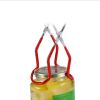 Canning Jar Lifter with Rubber Grips, Long Handle Canning Wide-Mouth Gripper Clamp Canned Clip