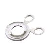 Stainless Steel Boiled Egg Cutter; Eggshell Scissors; Egg Clipper Novelty